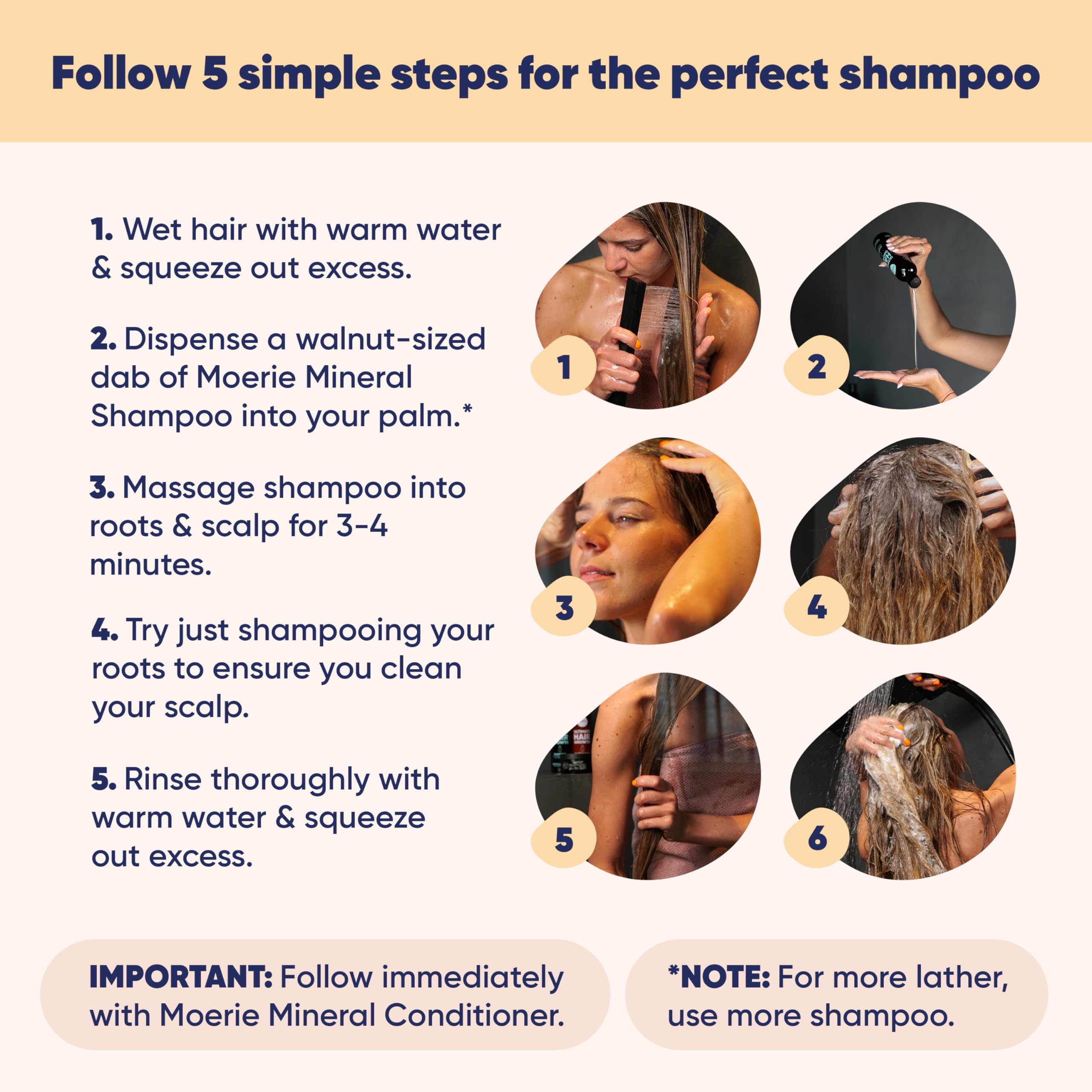 Moerie Mineral Shampoo, Conditioner, Hair Mask & Hair Spray Mega Pack - 8 Piece Vegan Hair Care Set for Longer Thicker Hair - Paraben & Silicone Free - Perfect for Daily Use, Salon Treatments & Hair Growth Routines