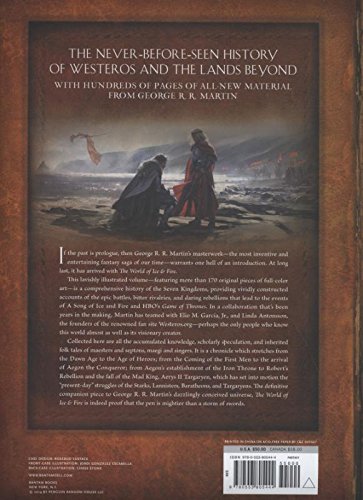 The World of Ice & Fire: The Untold History of Westeros & Game of Thrones (A Song of Ice & Fire) - Fantasy Book for ASOIAF Fans, Perfect for GOT Collectors & Medieval History Enthusiasts