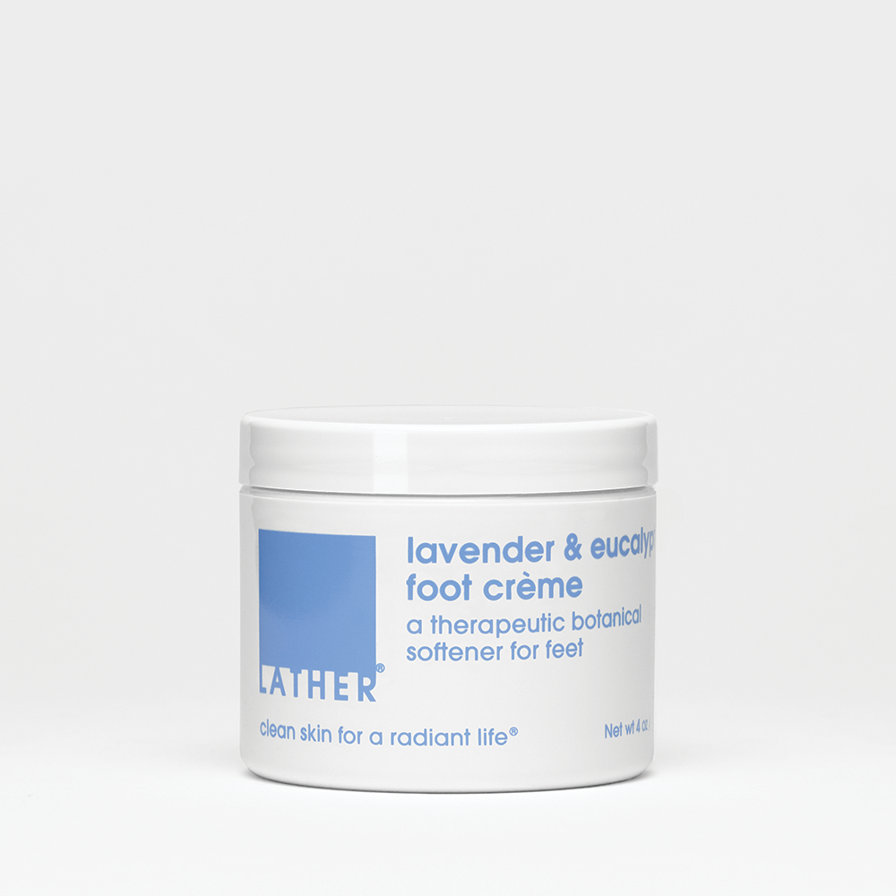 Lavender & Eucalyptus Foot Cream for Dry Cracked Feet - Soothing Moisturizer with Natural Essential Oils - Perfect for Pedicures, Spa Treatments & Post-Workout Foot Care