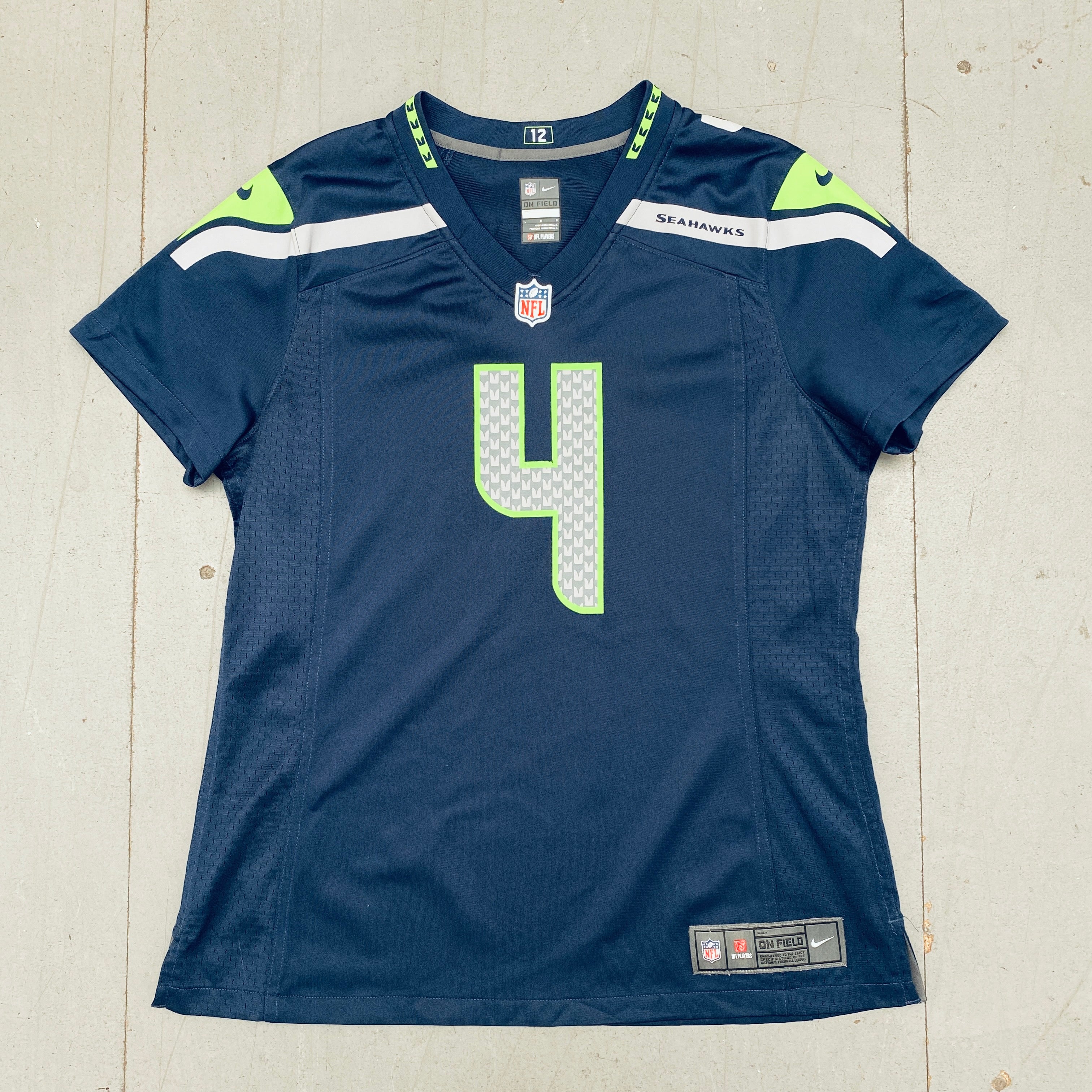 Seattle Seahawks Stephen Hauschka 2013-2014 Ladies Large Jersey - Perfect for Game Day, Sports Events & Seahawks Fan Gifts