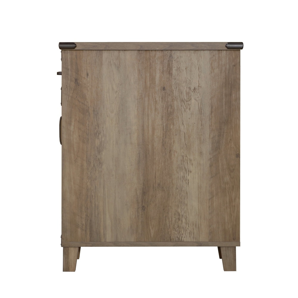 Modern Rustic Oak Executive Straight Corner Computer Desk for Home Office - Perfect for Study, Work & Gaming Spaces