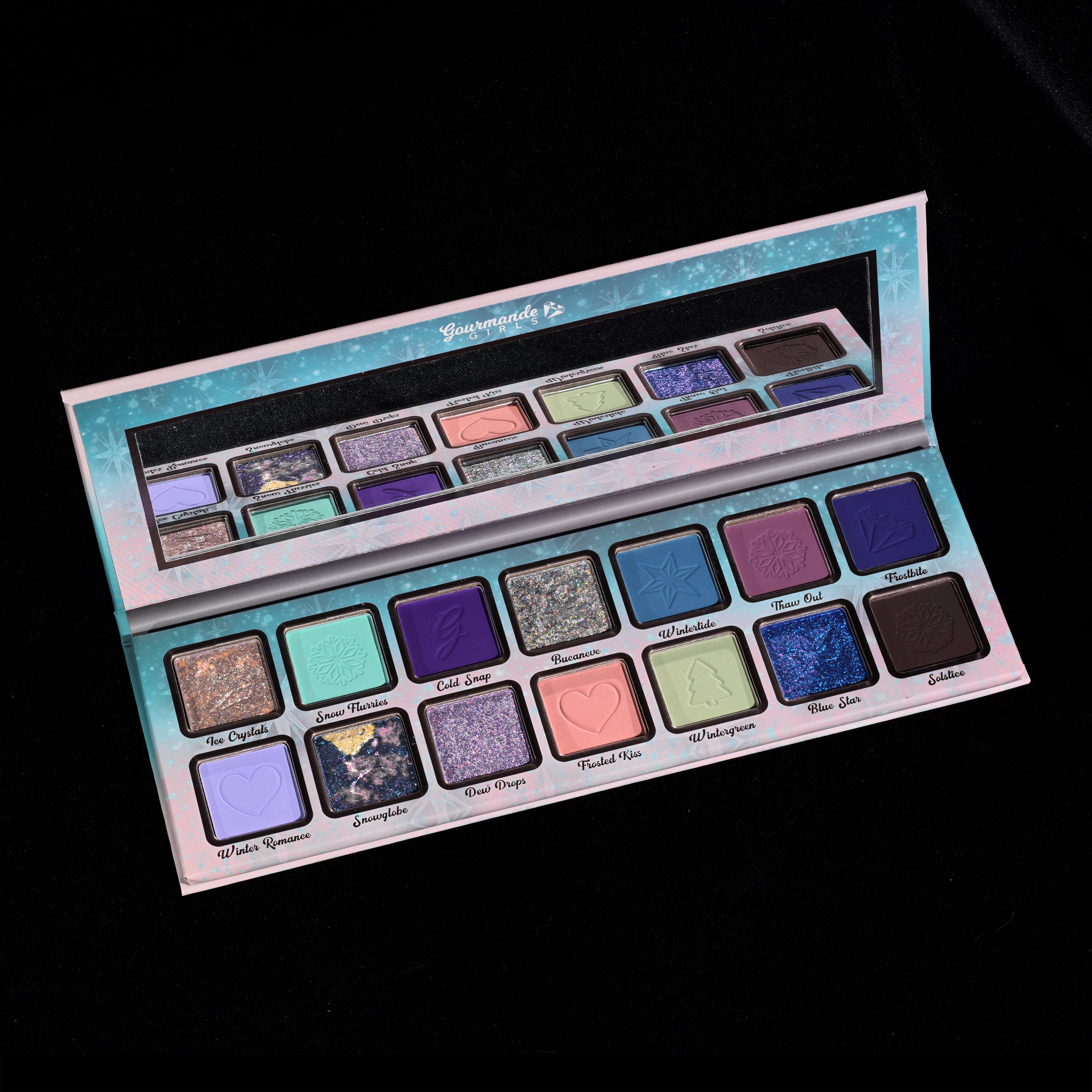 Frozen Kiss Eyeshadow Palette - 18 Highly Pigmented Matte & Shimmer Shades, Vegan & Cruelty-Free Makeup Kit for Professional & Everyday Looks | Perfect for Parties, Weddings, Date Nights & Special Occasions