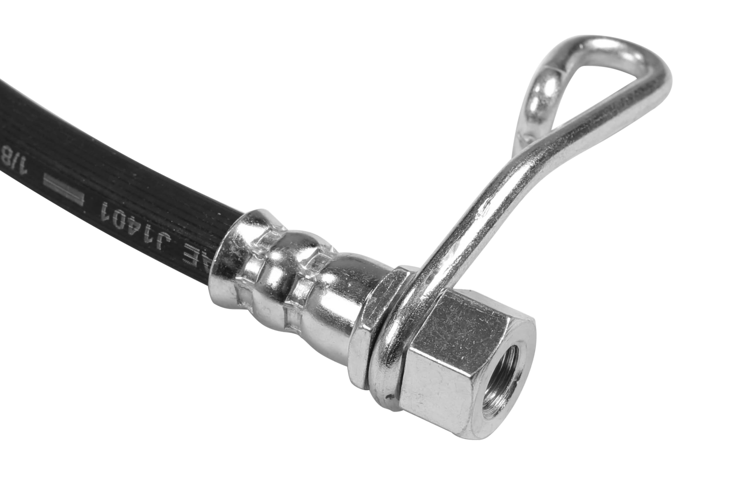 Sunsong 2202992 Brake Hydraulic Hose - High Performance Replacement Hose for Cars, Trucks & SUVs - Durable DOT Approved Brake Line for Safe Stopping Power - Ideal for Off-Roading, Towing & Daily Driving