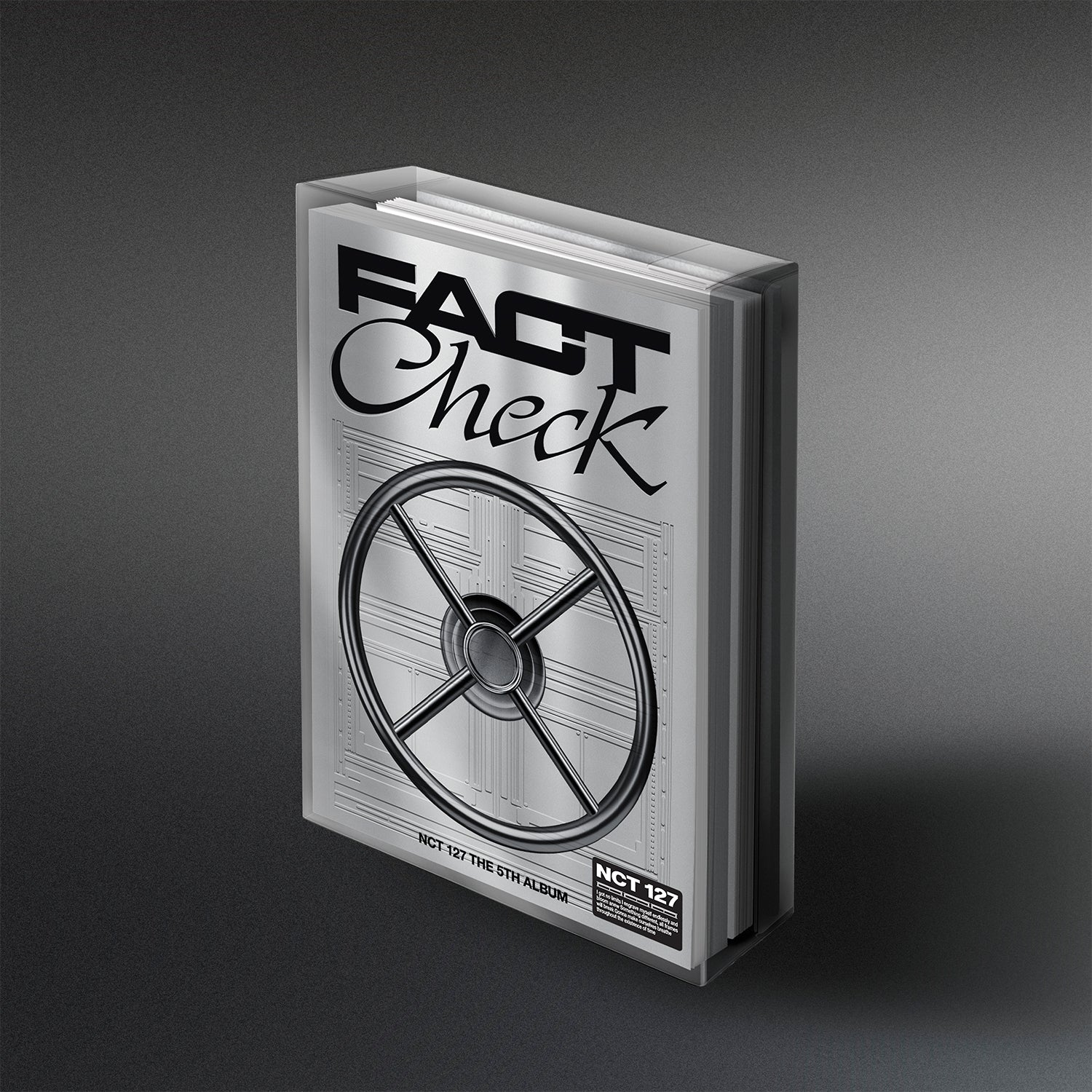 NCT 127 5th Album 'FACT CHECK' - K-Pop CD + Photobook + Storage Case | Perfect for K-Pop Collectors & Music Lovers | Great Gift for Birthdays & Special Occasions