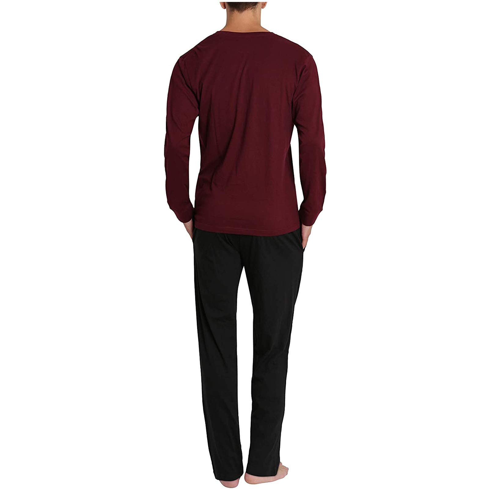 Women's & Men's Long Sleeve Button-Up Tracksuit Set - 2 Piece Pajama Outfit with Comfortable Trousers | Summer Matching Lounge Wear for Couples & Family