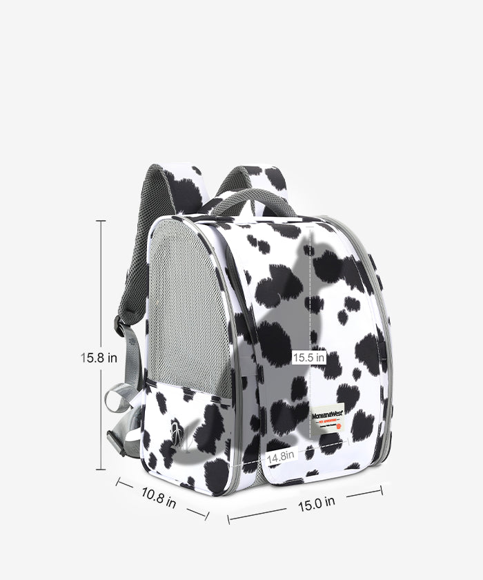 Montana West 2-Sided Mesh Pet Carrier Backpack for Dogs & Cats - Lightweight & Breathable Travel Carrier for Hiking, Airplane, and Outdoor Adventures