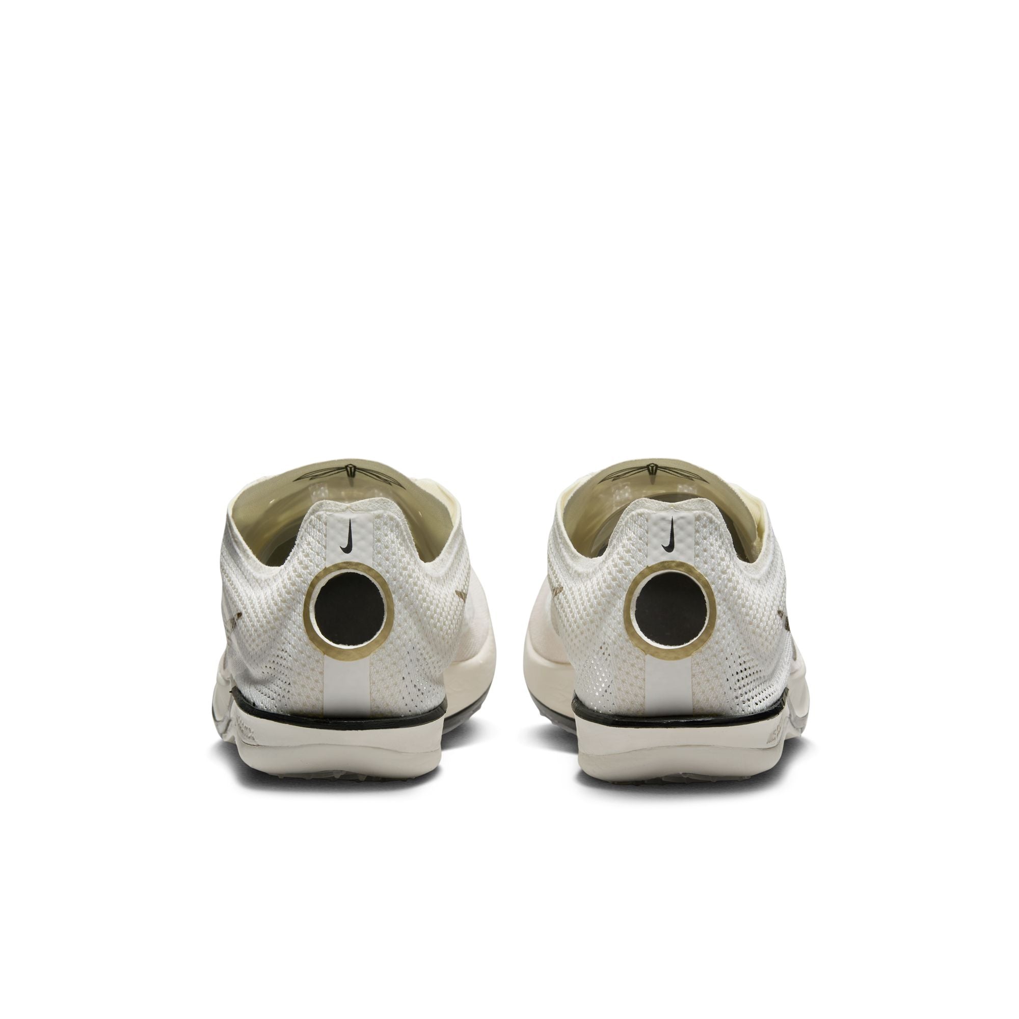 Nike ZoomX Dragonfly 2 Elite Track & Field Running Shoes (D Width) - Sail/Metallic Gold Grain | Unisex Lightweight Racing Spikes for Sprinters & Distance Runners