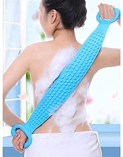 Natural Loofah Sponge for Exfoliating & Cleansing - Pack of 2 Multicolor Bath Sponges - Perfect for Shower, Bath & Body Scrub