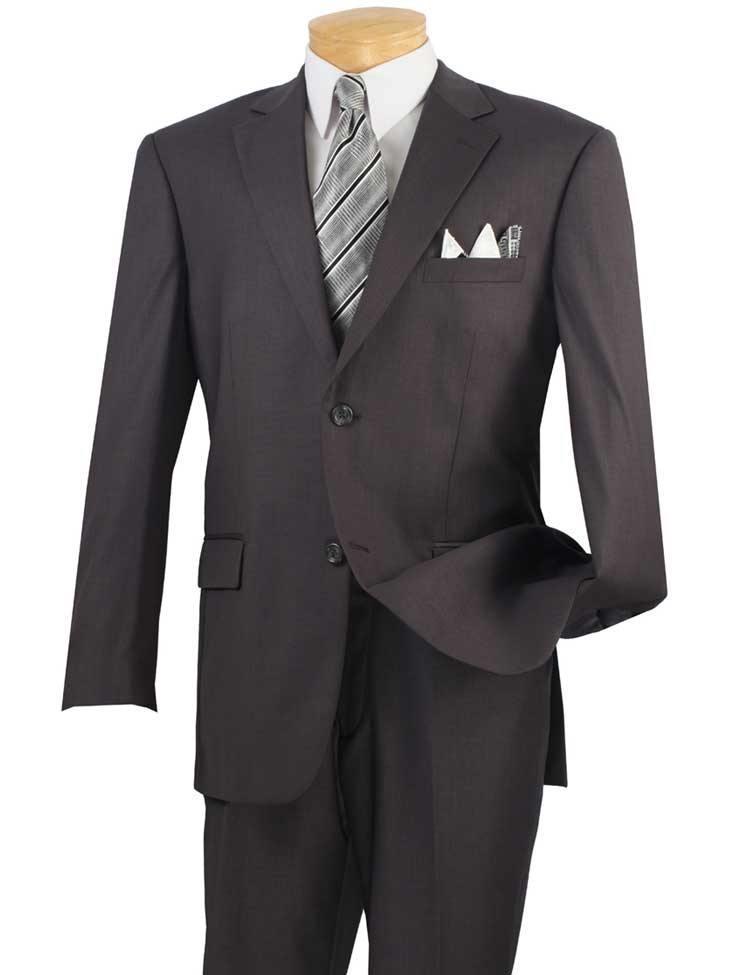 Executive 2-Piece Regular Fit Suit in Heather Gray | Premium Business Attire for Men | Perfect for Office, Interviews & Formal Events