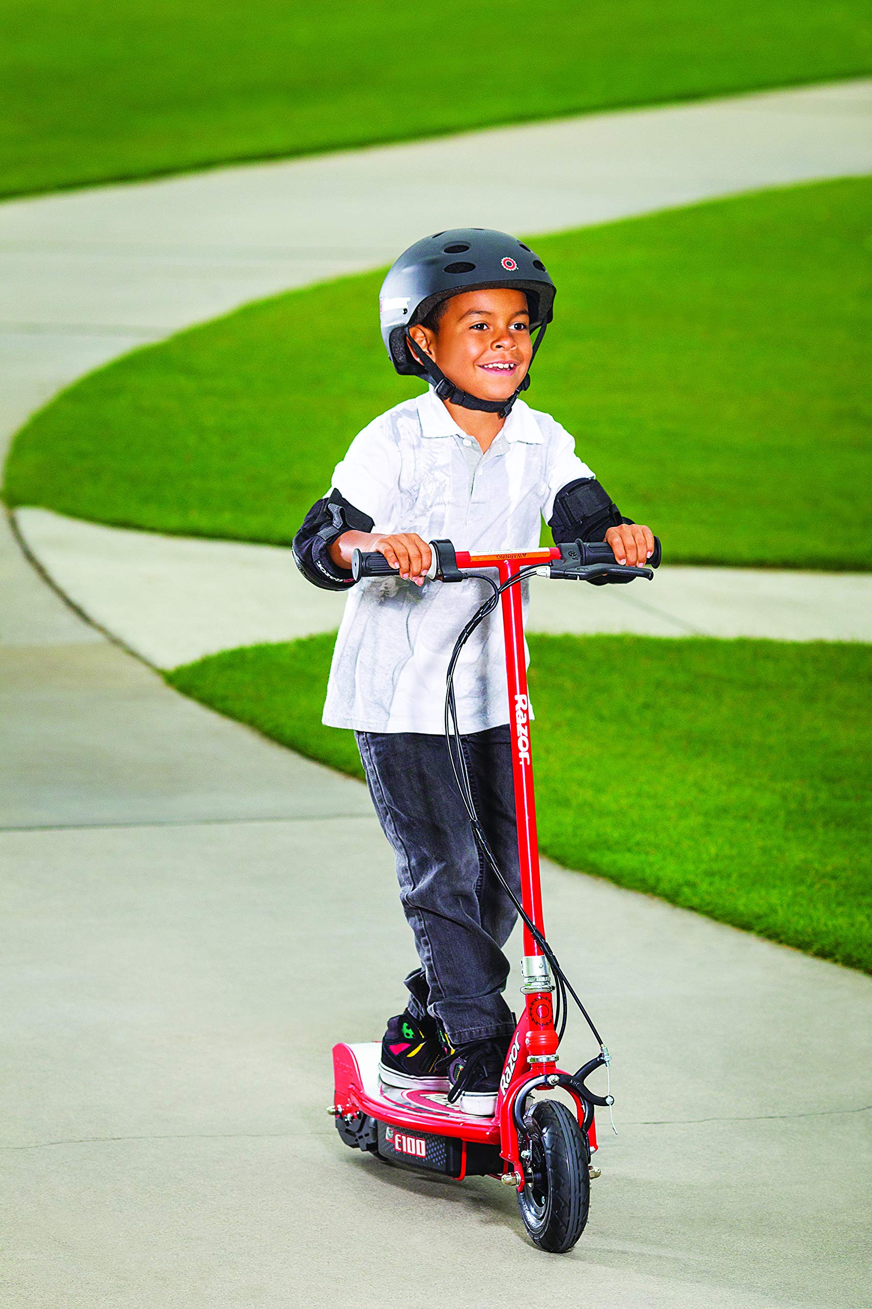Razor 13111260 Electric Scooter for Adults & Teens - Red, 12