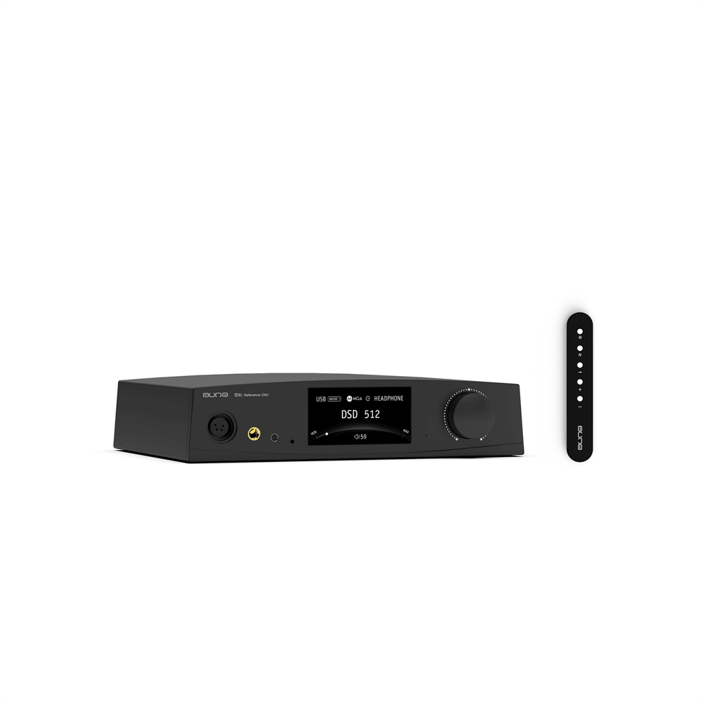 AUNE S9c Pro MQA 16× DAC with Fully Discrete Headphone AMP - High-Resolution Audio Decoder & Amplifier for Audiophiles, Home Theater & Studio Monitoring