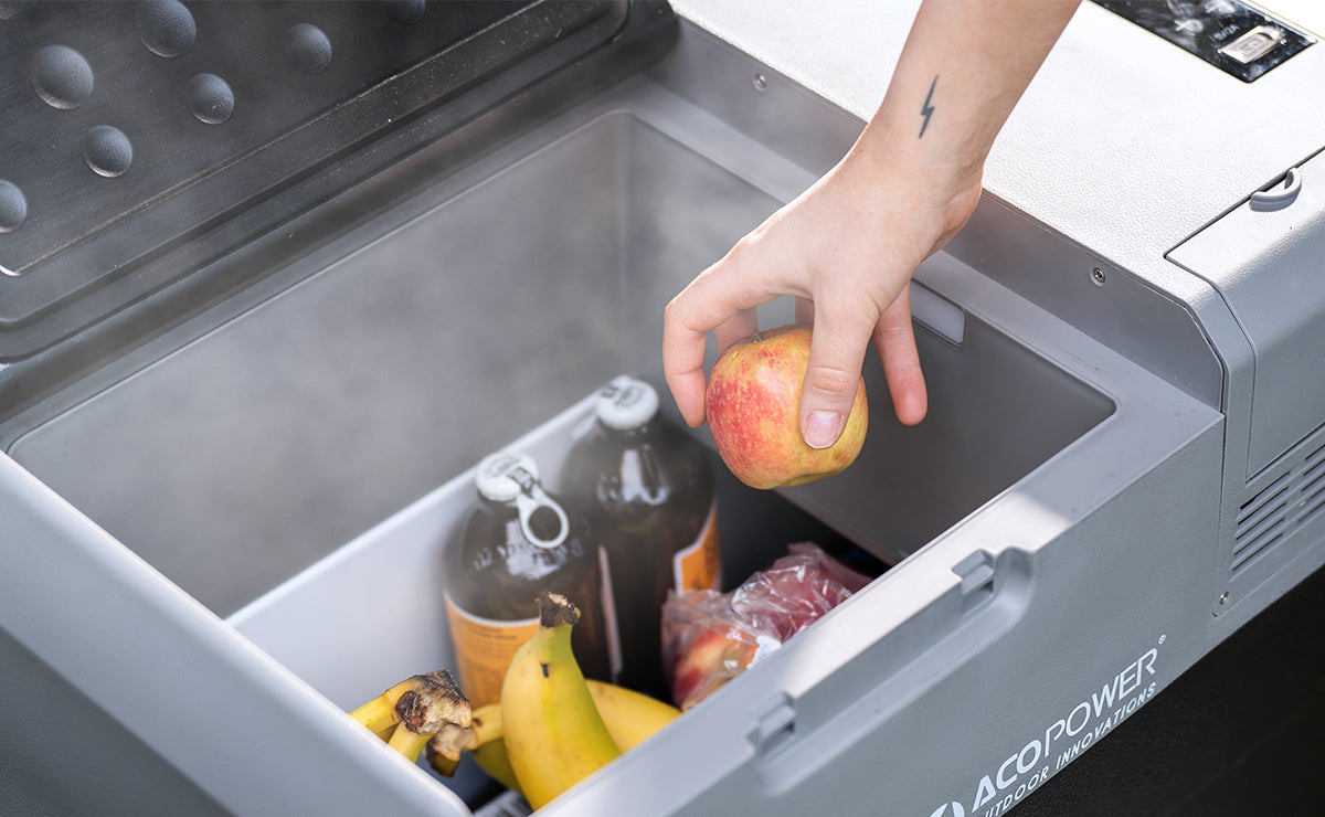 Acopower LionCooler Pro PX50 50L/52QT Portable Solar Fridge Freezer with Battery - Perfect for Camping, Road Trips & Outdoor Adventures