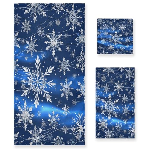 Blue Snowflakes