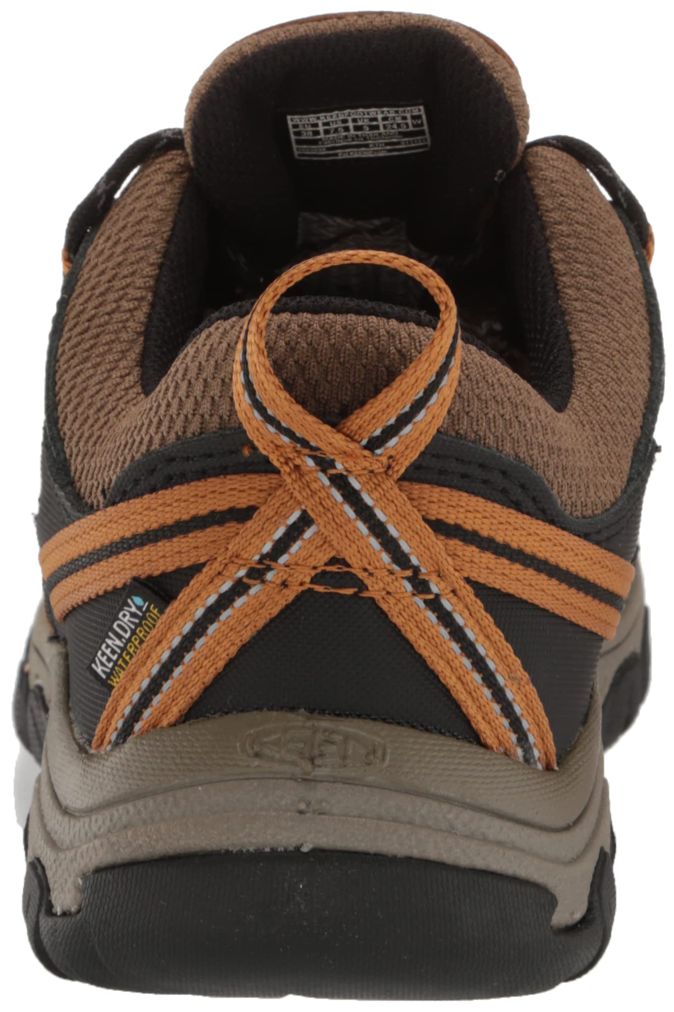 KEEN Men's Ridge Flex Low Height Waterproof Hiking Boots - Lightweight & Breathable Outdoor Shoes for Trail Walking, Camping & Backpacking