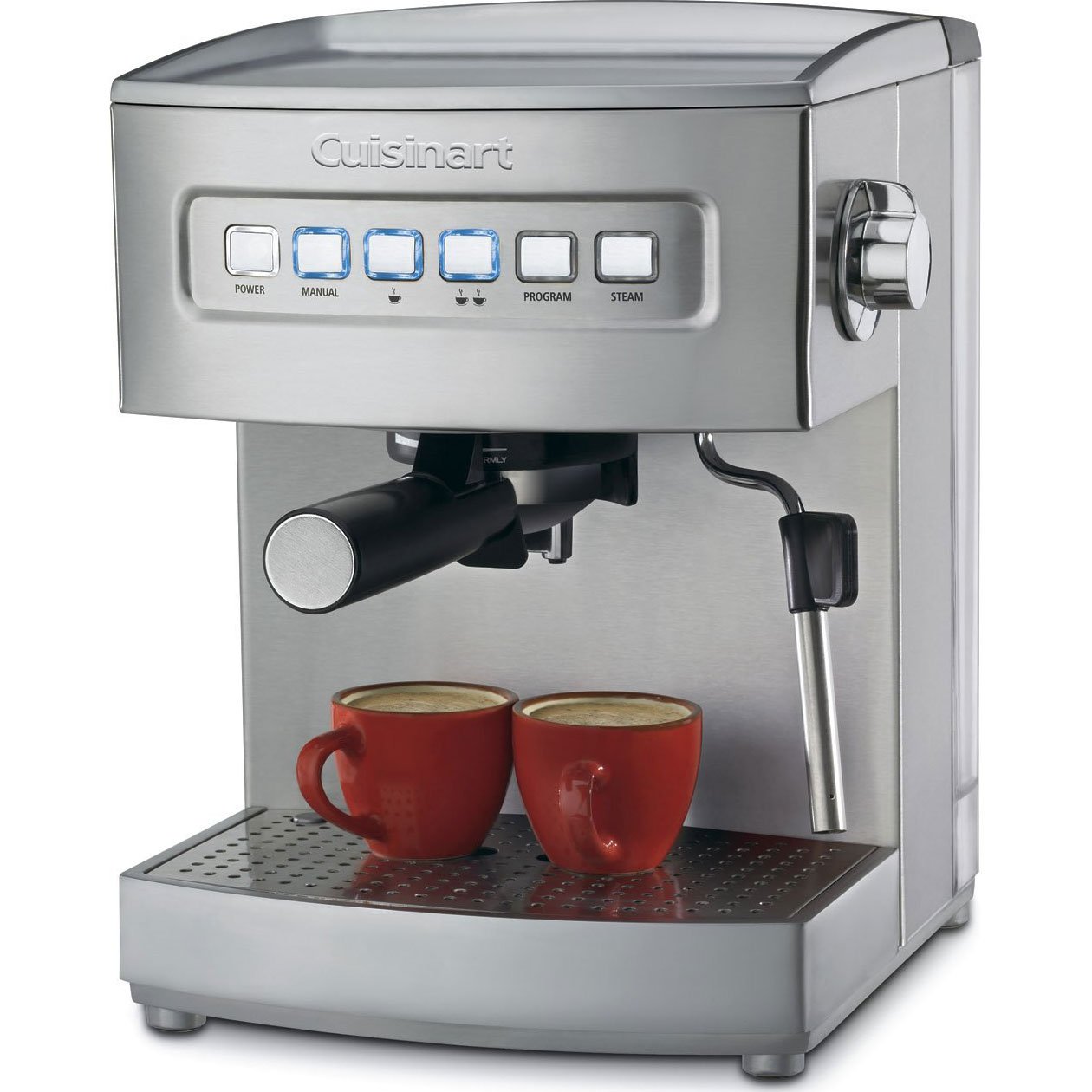 Cuisinart EM-200NP1 15-Bar Programmable Espresso Machine with Stainless Steel Design - Perfect for Home Baristas & Coffee Lovers