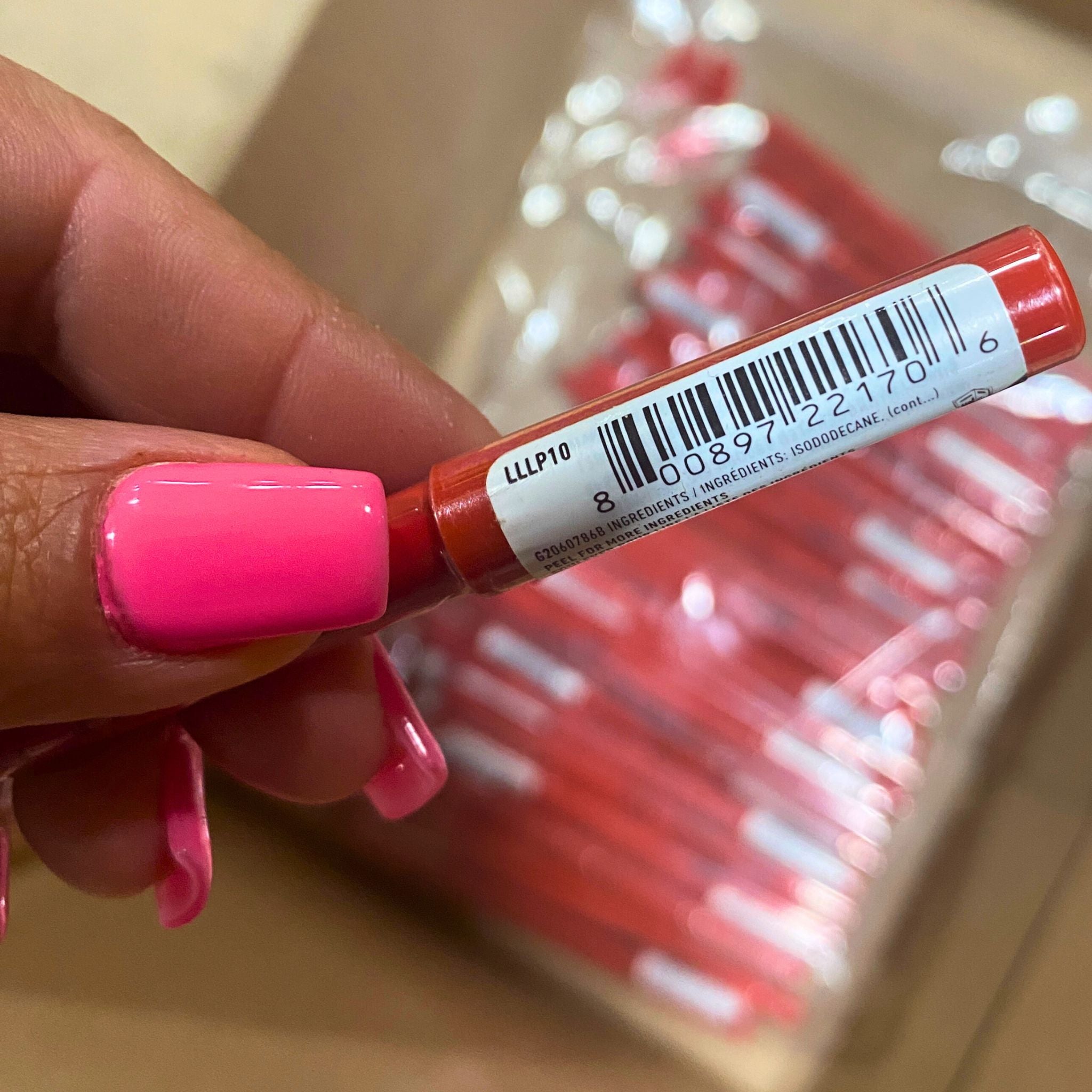 NYX Professional Makeup Line Loud Lip Pencil - LLLP10 Stay Stuntin - 0.042 Oz Longwear Lip Liner (100 Pcs Bulk Lot) - Perfect for Makeup Artists, Salons & Beauty Professionals