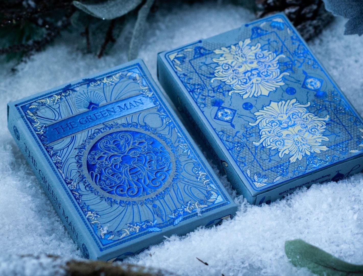 The Green Man Winter Playing Cards - Premium Deck for Holiday Games, Magic Tricks & Family Gatherings