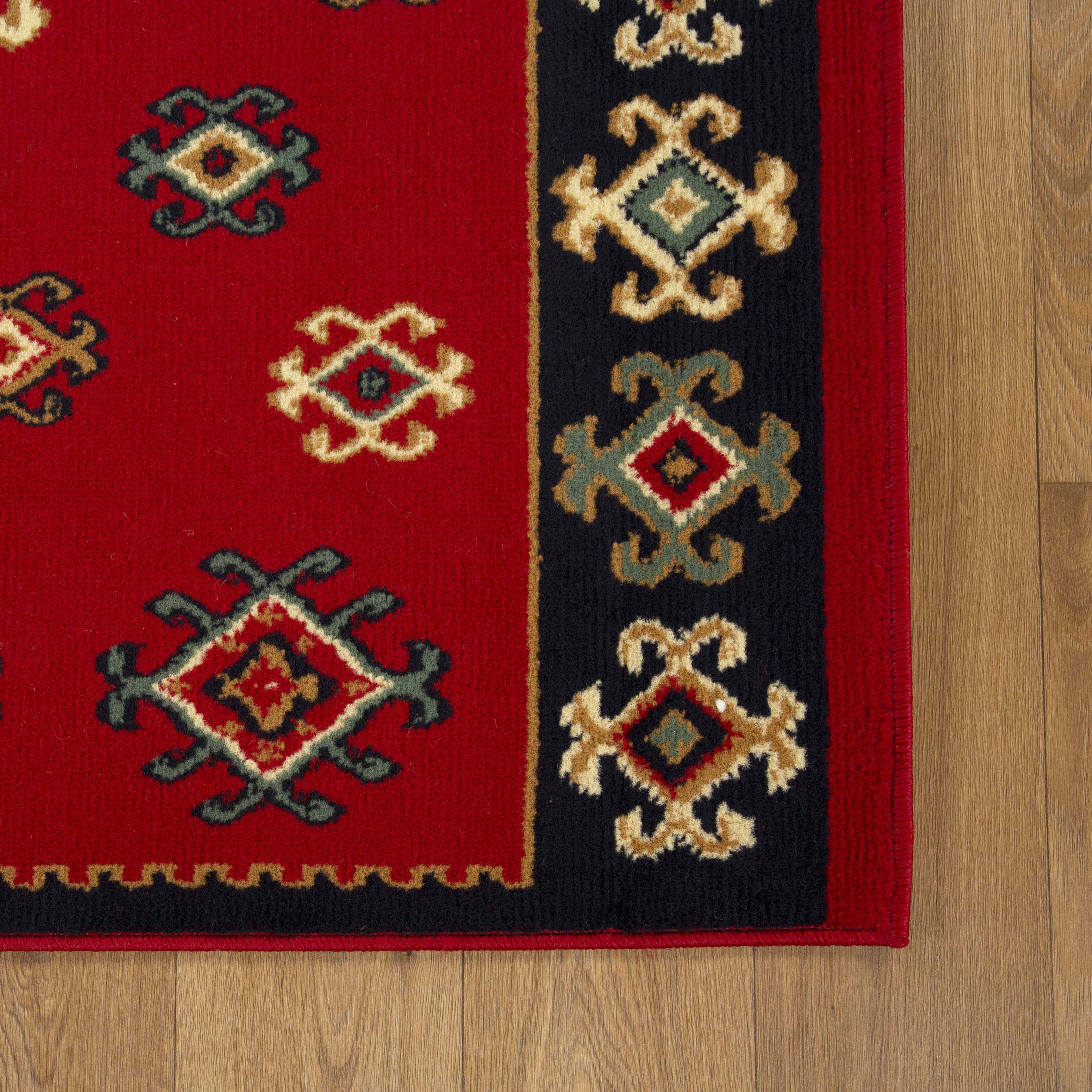 Southwestern Medallion Ultra Soft Indoor Area Rug or Runner - Non-Slip, Washable & Durable - Perfect for Living Room, Bedroom & Entryway Decor