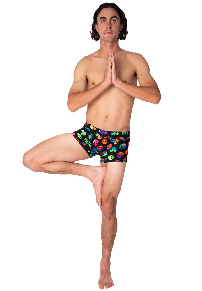 Men's Active Gym Shorts for Hot Yoga & Fitness - 3.25