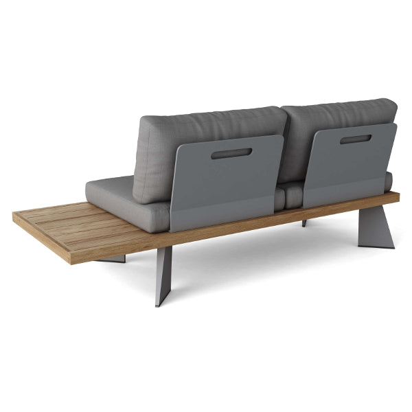 Oxford Platform 2-Seater Sofa - Modern Living Room Furniture for Small Spaces | Perfect for Apartments, Dorms & Cozy Home Decor