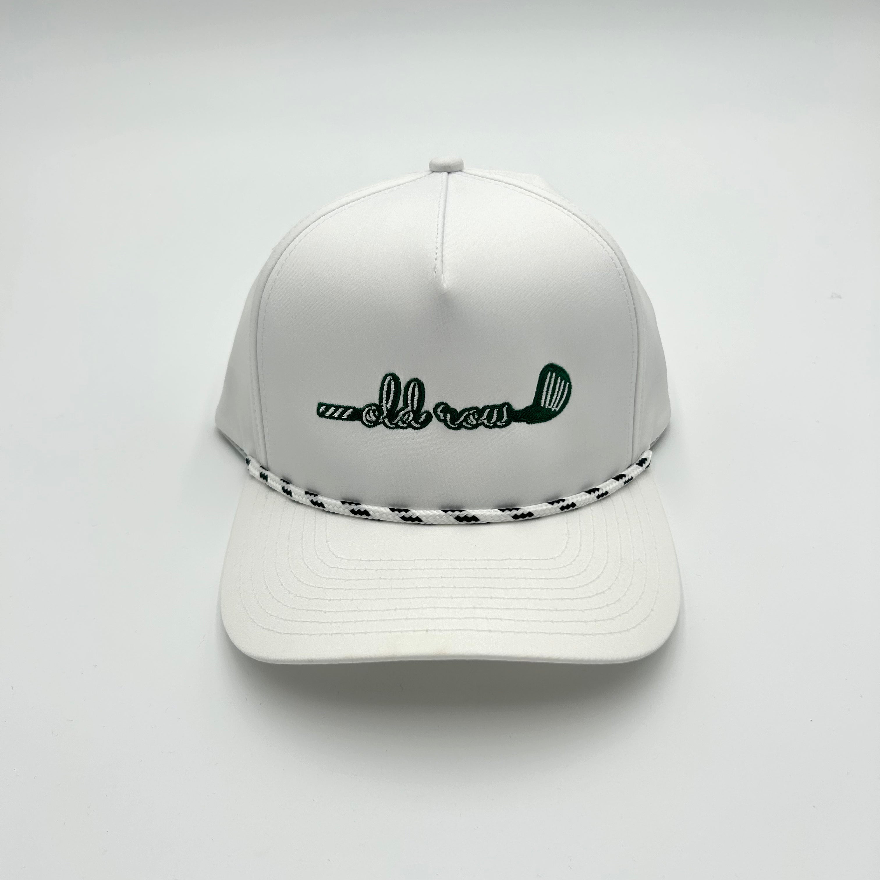 Old Row Golf Club Rope Hat - Stylish Adjustable Baseball Cap for Men & Women - Perfect for Golf, Outdoor Sports and Casual Wear