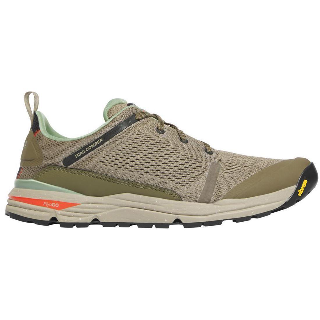 Trailcomber Men's Hiking Shoes - Waterproof Timberwolf/Cargo Green Outdoor Boots for Trekking & Camping | Durable & Comfortable for Mountain Trails & Backpacking Adventures