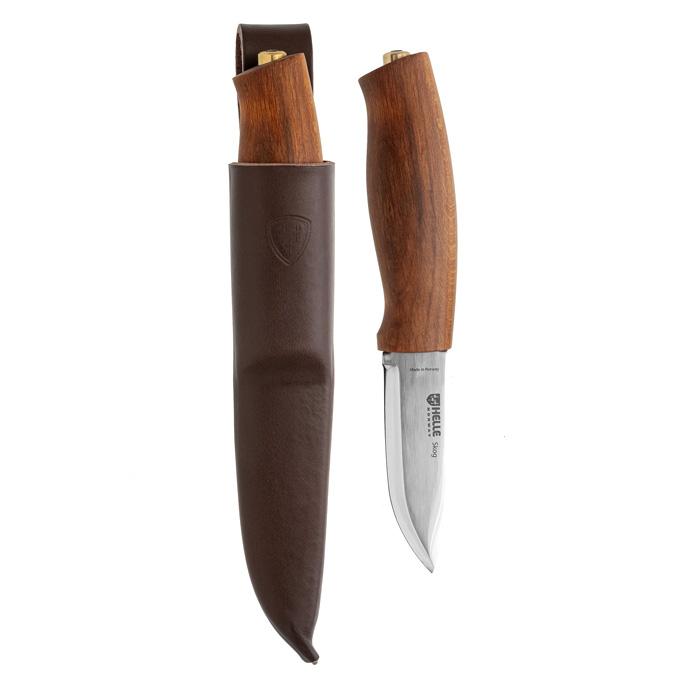 Helle Skog Outdoor Knife - Premium Handcrafted Fixed Blade for Camping, Hiking & Bushcraft - Durable Scandinavian Design for Wilderness Survival