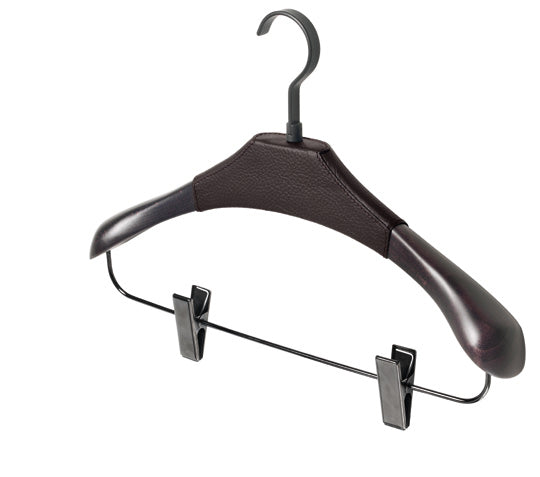 Premium Women's Suit Hangers for Closet Organization - Heavy Duty Wooden Clothes Hangers with Non-Slip Shoulders - Perfect for Jackets, Blazers, Coats & Formal Wear Storage (Set of 5) - Ideal for Home, Office & Travel Wardrobe Organization