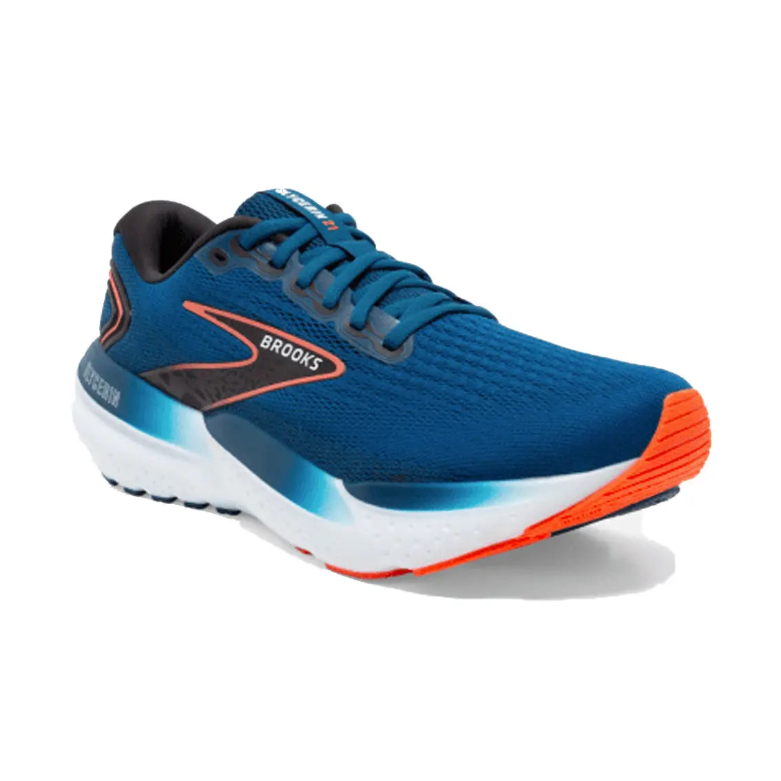 Men's Brooks Glycerin 21 Running Shoes (Wide Width) - Premium Cushioned Road Running Sneakers for Long Distance Training & Marathon