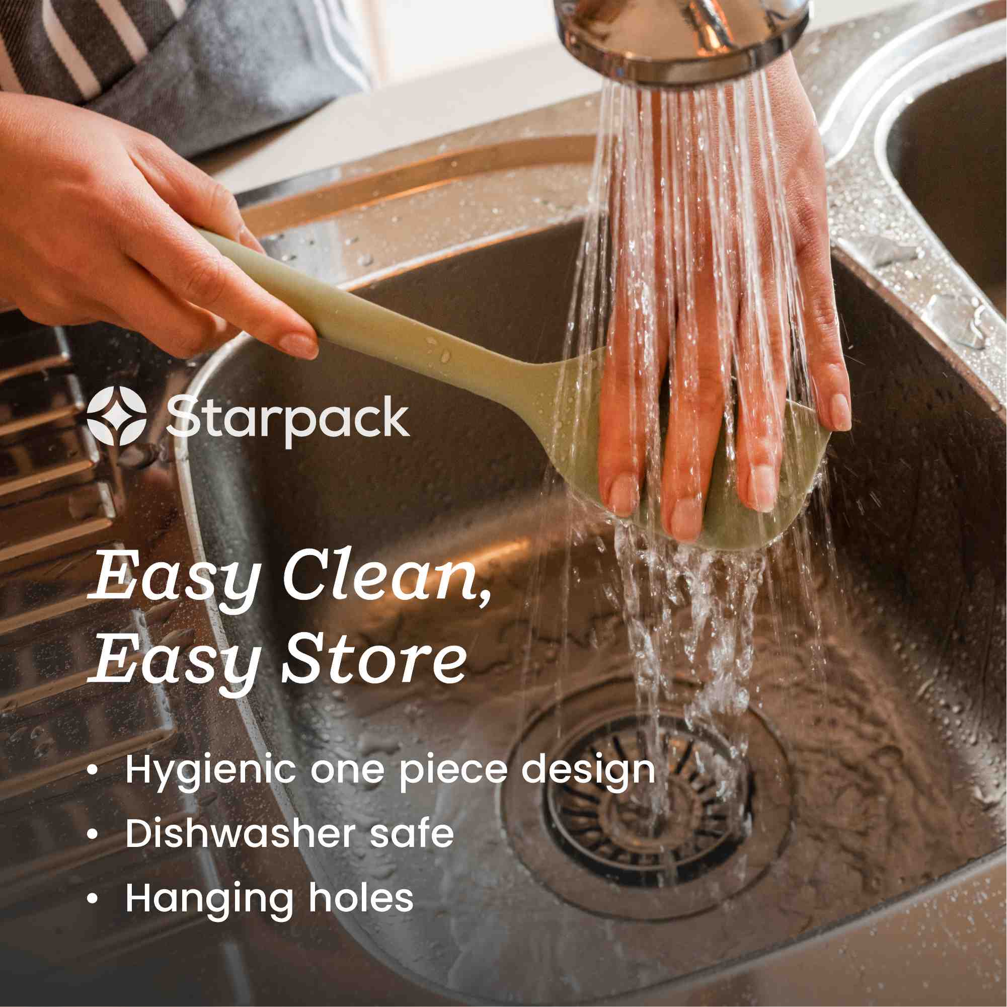 Premium Silicone Spatula Set of 4 - Heat Resistant 600°F, Non-Stick Kitchen Utensils (8