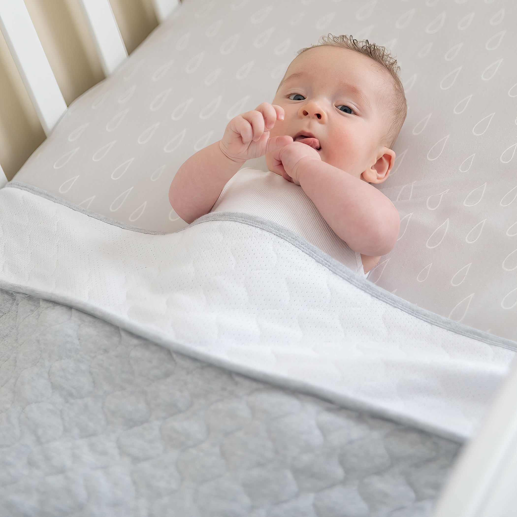 1.0 TOG Baby Sleep Sack - Breathable Cotton Sleeping Bag for Infants & Toddlers - Standard Cot Size - Perfect for Nursery, Daycare & Travel