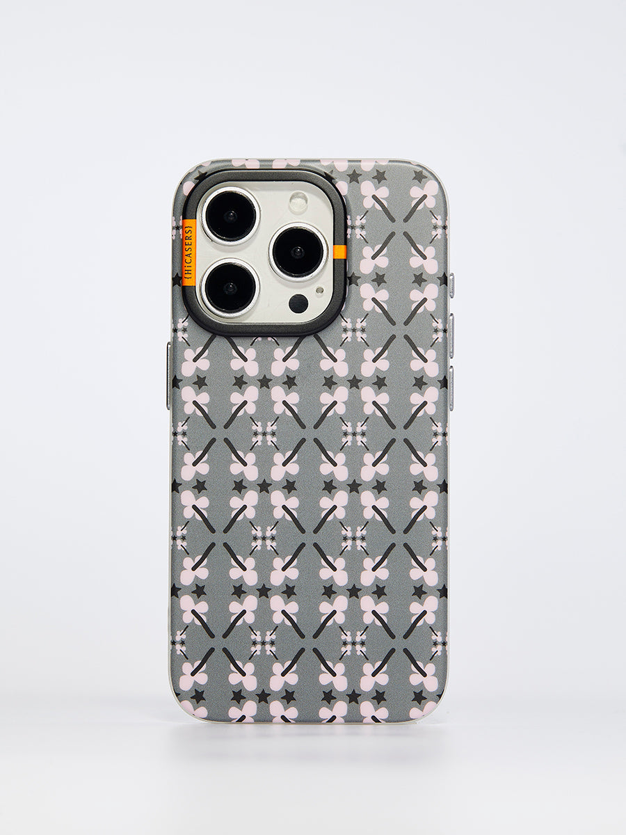 Pastel Pink City Kaleidoscope Phone Case - Trendy Protective Cover for iPhone & Samsung - Perfect for Travel, Daily Use & Gift Giving