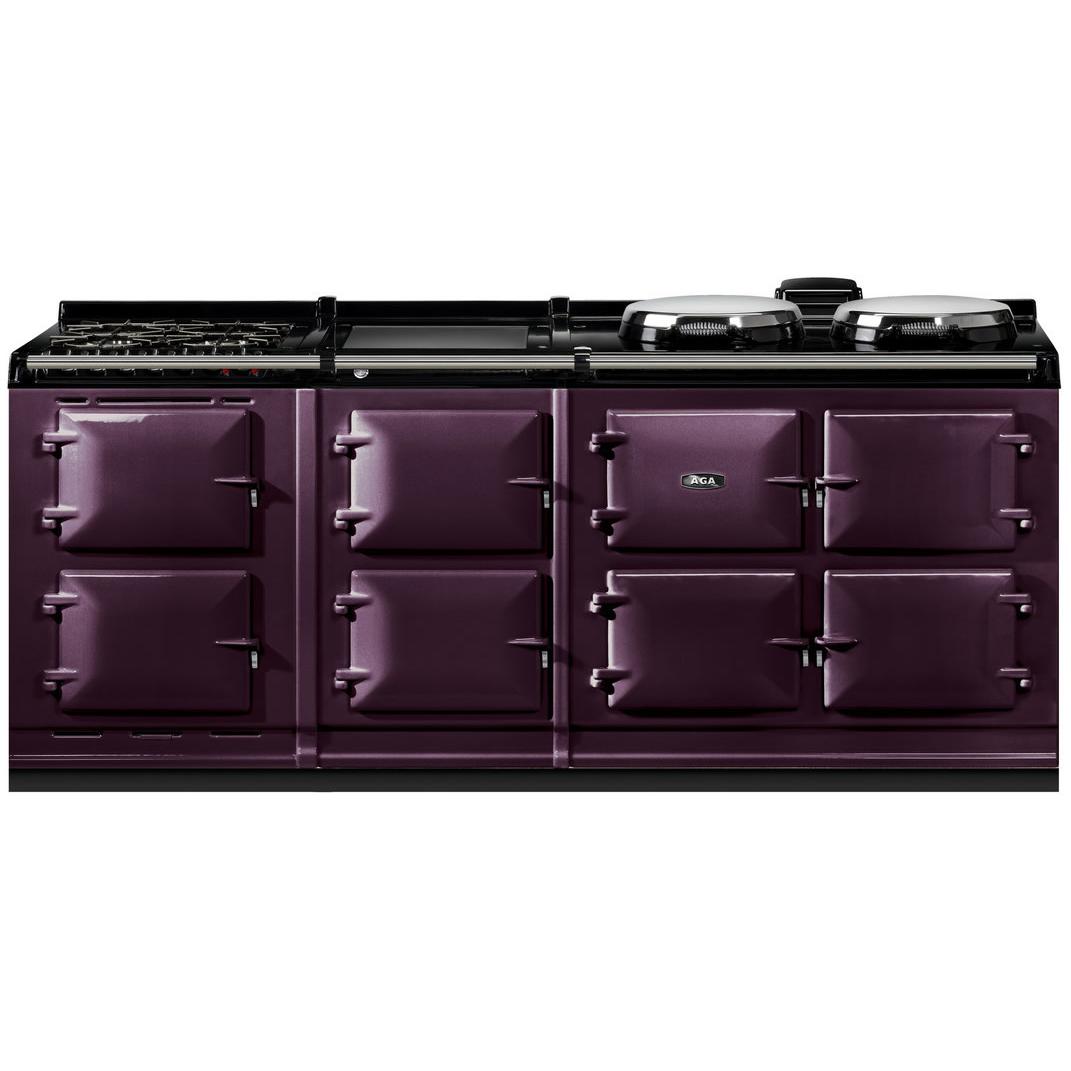 AGA 83-inch R7 210 Classic Electric Range with Hot Cupboard & Dual Fuel Module AR7783WGAUB - Premium Kitchen Appliance for Modern Homes & Professional Chefs