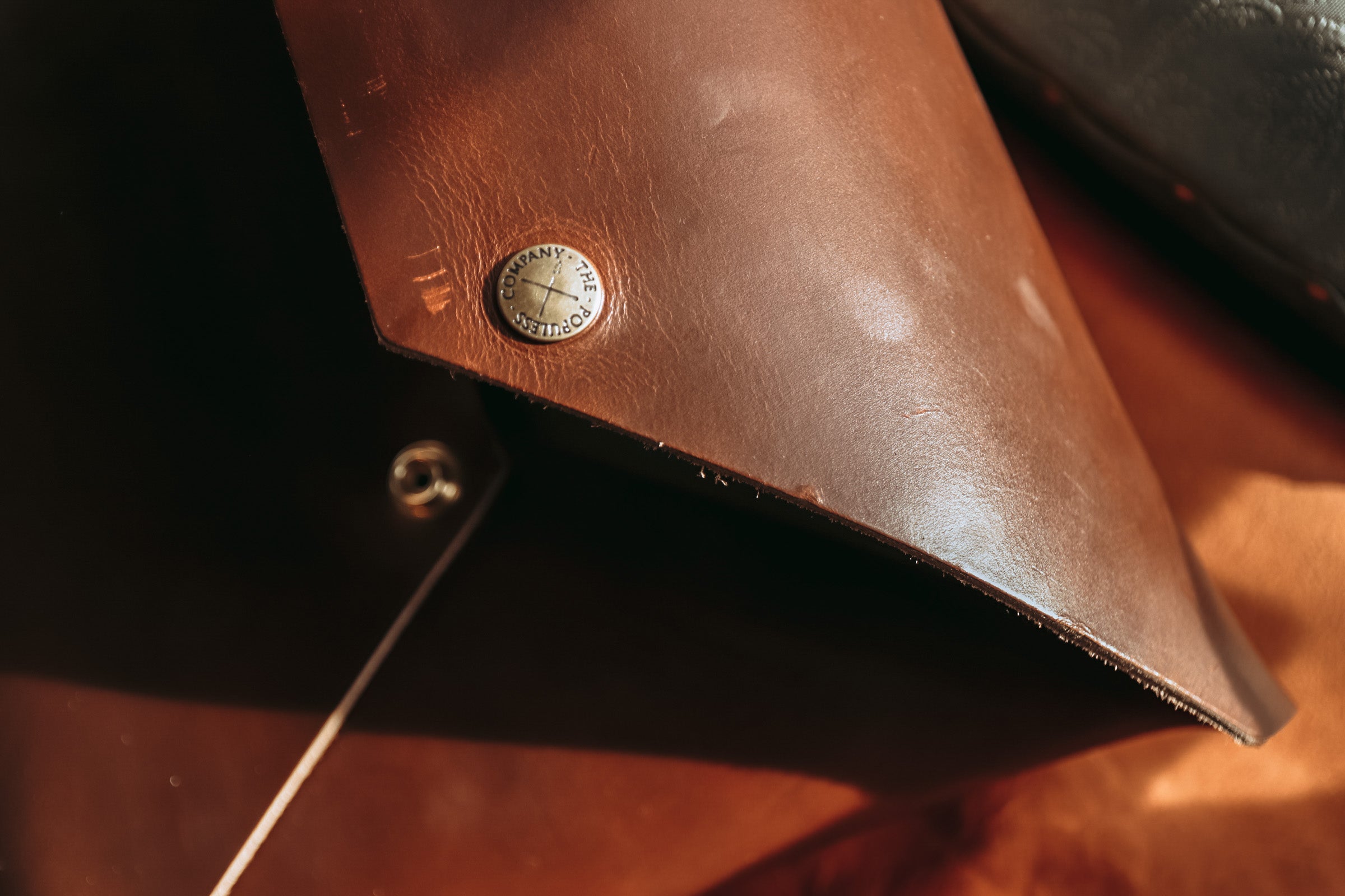 Premium Leather Portfolio Briefcase - Chicago Tan Genuine Leather Business Folder for Professionals | Ideal for Office, Meetings, and Corporate Gifts