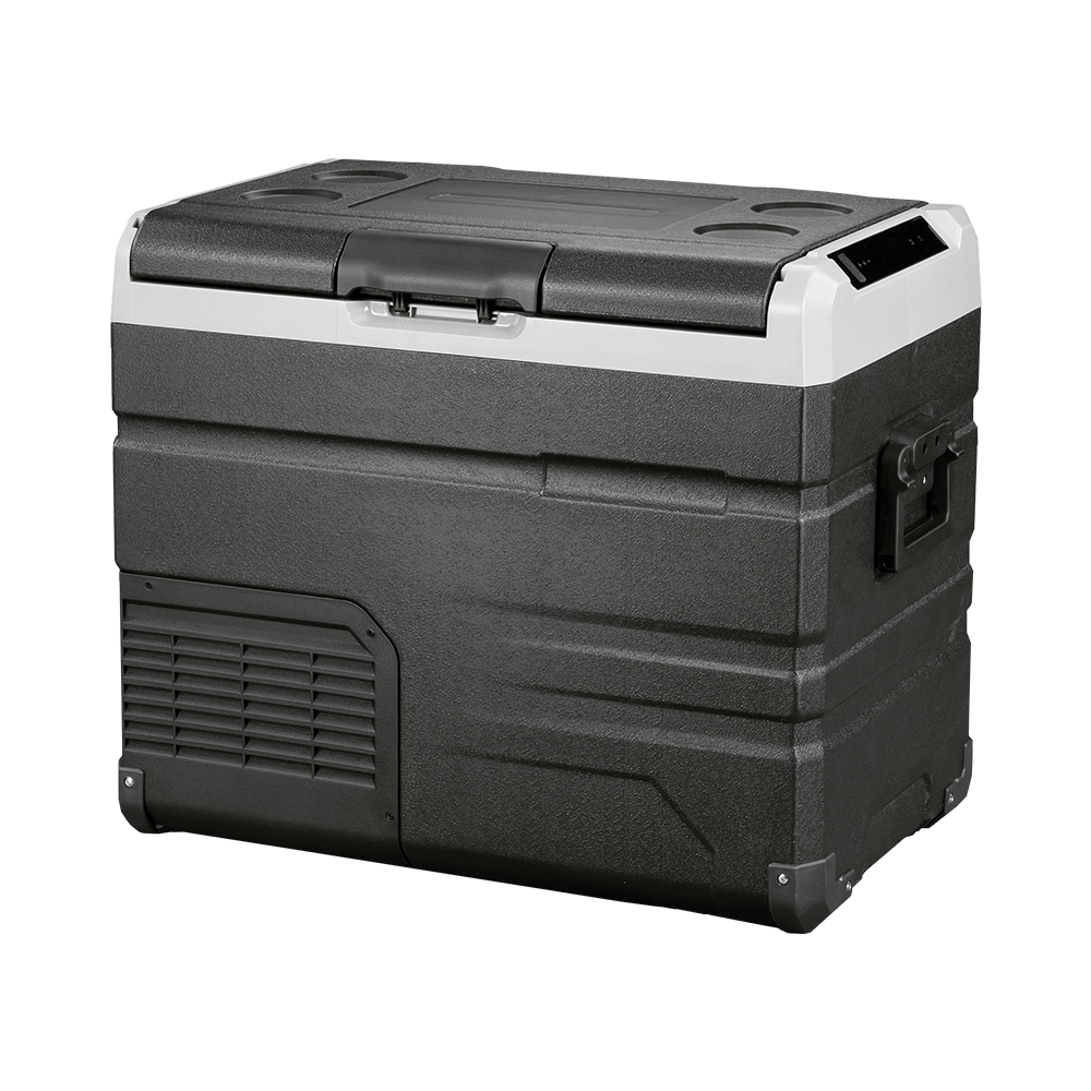 Alpicool TS50 12V/24V Portable Car Refrigerator Freezer - 50 Quart Compact Fridge for Camping, Road Trips & Outdoor Adventures