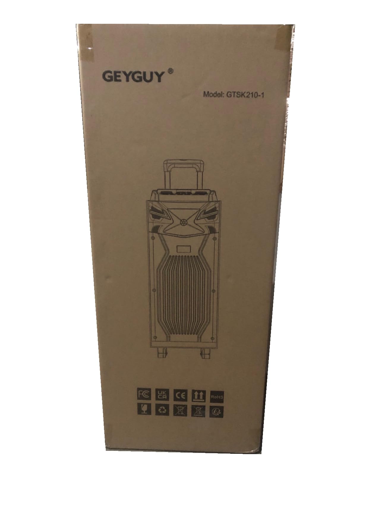 GTSK210-1 Professional Karaoke Machine with 10