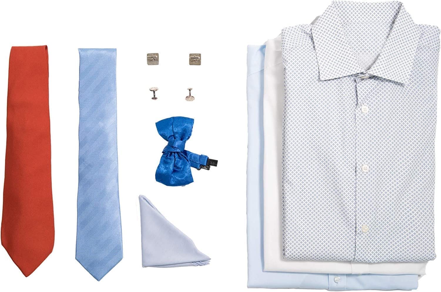DEGELER® Wrinkle-Free Travel Shirt Bag for Dress Shirts & Blouses - Foldable Garment Organizer for Carry-On Luggage - Perfect for Business Trips & Vacations - Blue