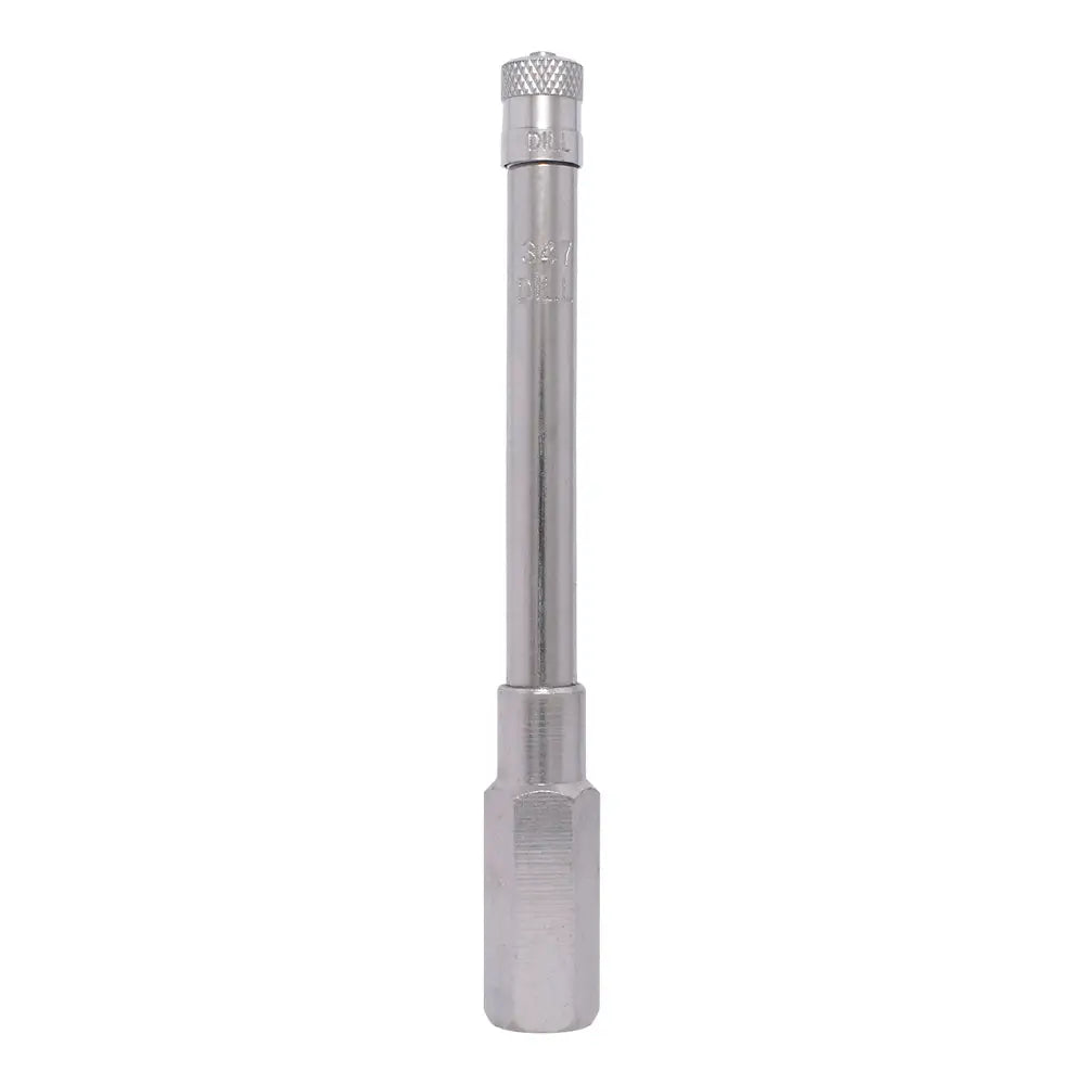 Dill High Pressure Metal Truck Valve Extension - 1 Collar, 3000 PSI (Each) - Heavy Duty Air Compressor Accessory for Trucks, Trailers & RVs