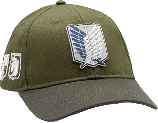 Attack On Titan Khaki Baseball Cap - Anime Cosplay Hat for Fans, Casual Outdoor Sun Protection - Perfect for Conventions, Daily Wear & Anime Enthusiasts