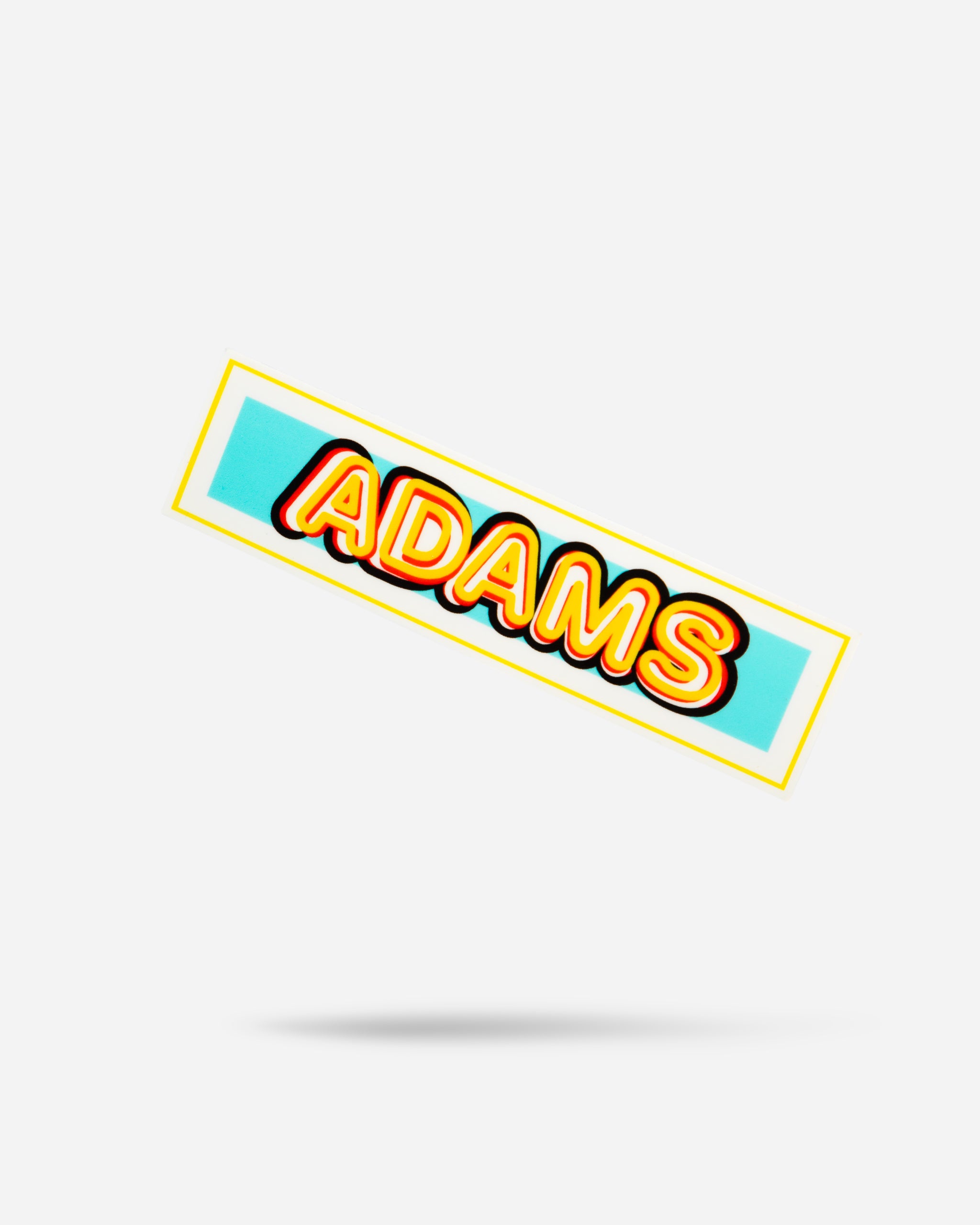 Adam's Blue Pop Art Sticker - Waterproof Vinyl Decal for Laptops, Cars & DIY Projects - Fun Home & Office Decor