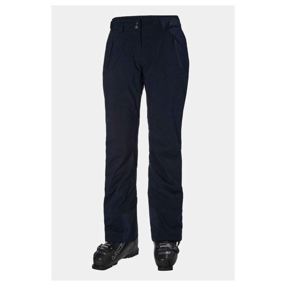 Helly Hansen Women's Legendary Insulated Ski Pants - Waterproof Winter Snow Pants for Skiing & Snowboarding - Navy Blue (Outdoor Activities, Cold Weather Protection)