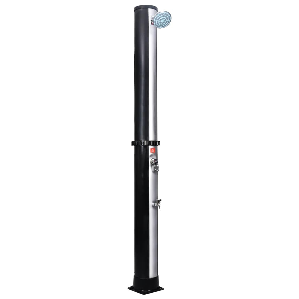 10.6 Gallon Outdoor Solar Shower with Adjustable Shower Head & Faucet - Portable Freestanding Camping Shower System for Backyard, Garden, RV & Beach Use (Style F) -30