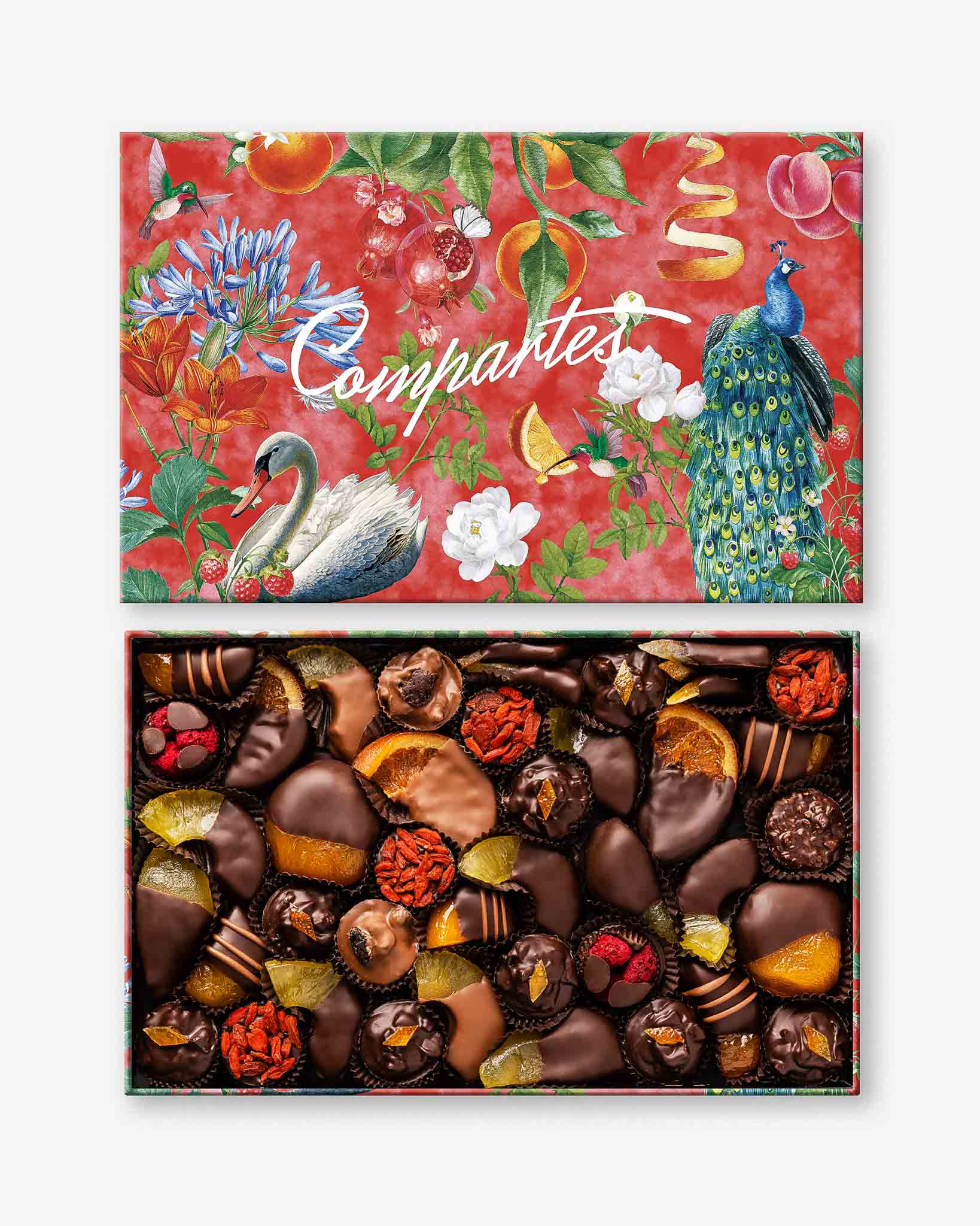 Premium Chocolate Covered Fruit Gift Box - Assorted Flavors & Fresh Fruits - Perfect for Holidays, Birthdays & Corporate Gifting
