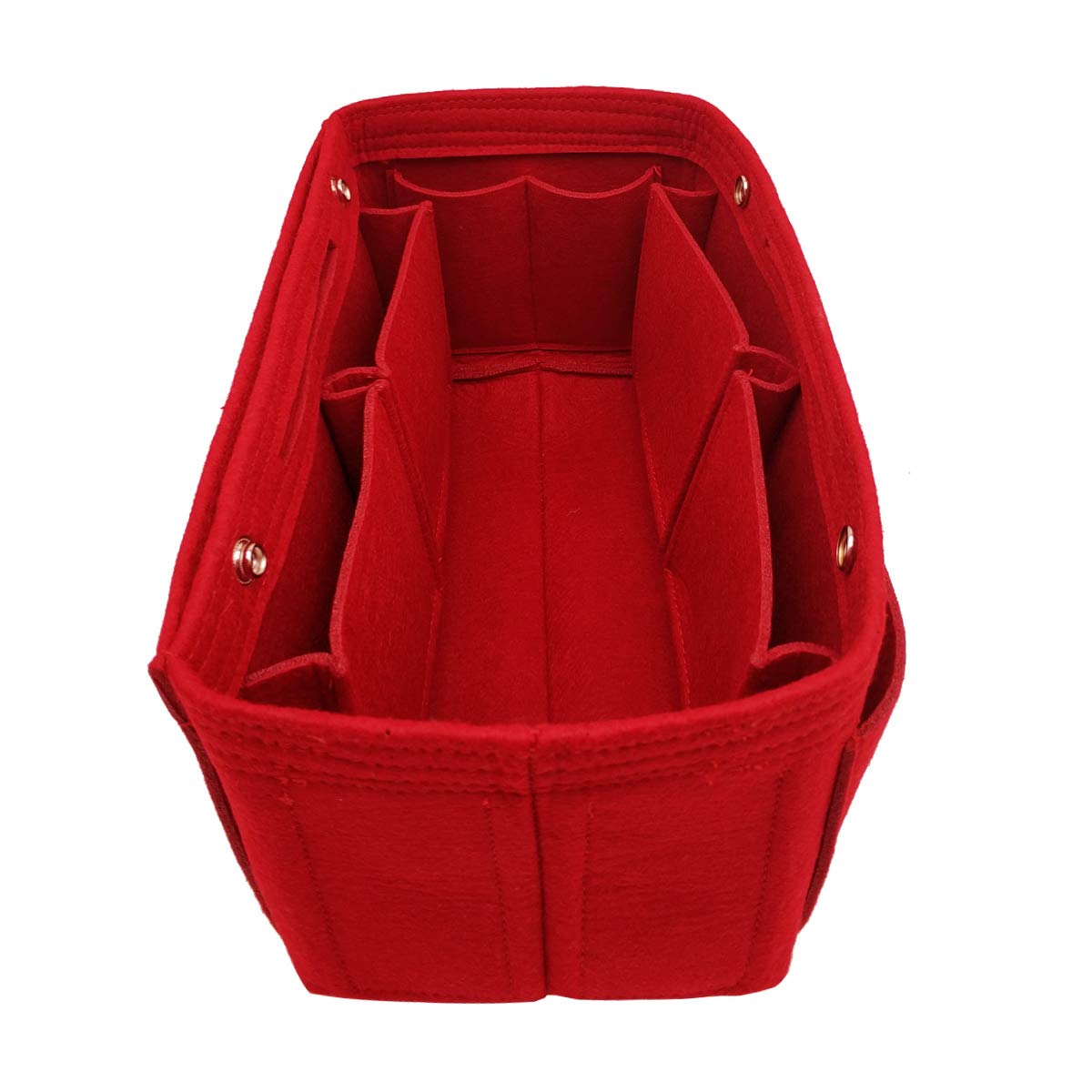 LEXSION Felt Purse Organizer Insert - Multi Pocket Handbag Organizer with 8 Slots for Wallets, Phones & Cosmetics | Perfect for Tote Bags, Backpacks & Travel Accessories