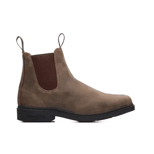 Blundstone 1391 Winter Thermal Boots - Rustic Brown Leather Chelsea Boots for Men & Women | Waterproof, Insulated for Cold Weather, Hiking & Outdoor Activities
