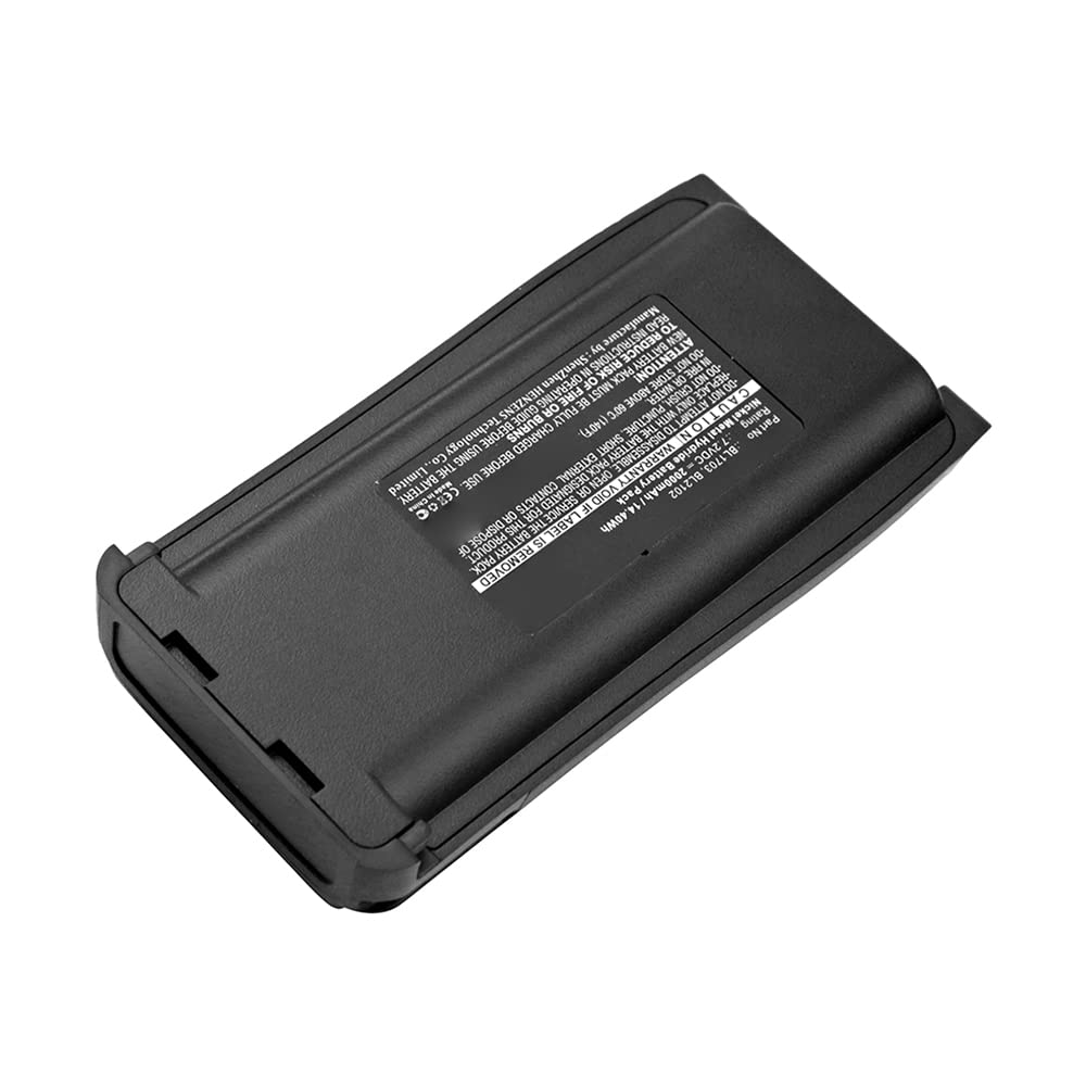 Synergy Digital 2-Way Radio Batteries - 5 Pack Ni-MH 7.2V 2000mAh Replacement for HYT TC-780U & BL1703 - Long Lasting Walkie Talkie Batteries for Outdoor, Construction, and Emergency Communication