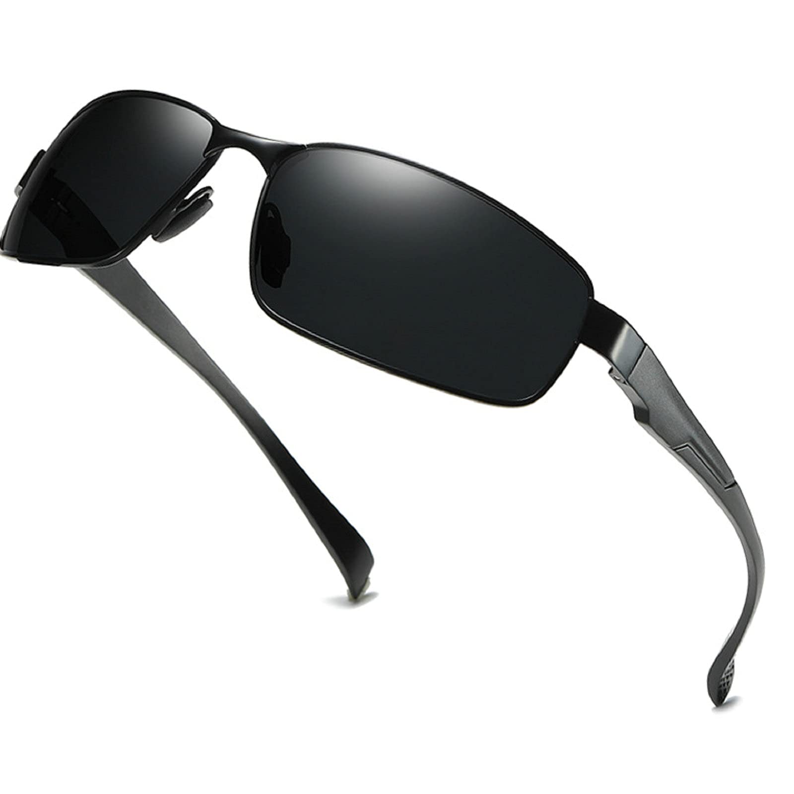 Men's Sports Polarized Reading Sunglasses - UV400 Protection, Full Lens Presbyopia & Hyperopia Glasses for Running, Fishing, Golf & Outdoor Activities