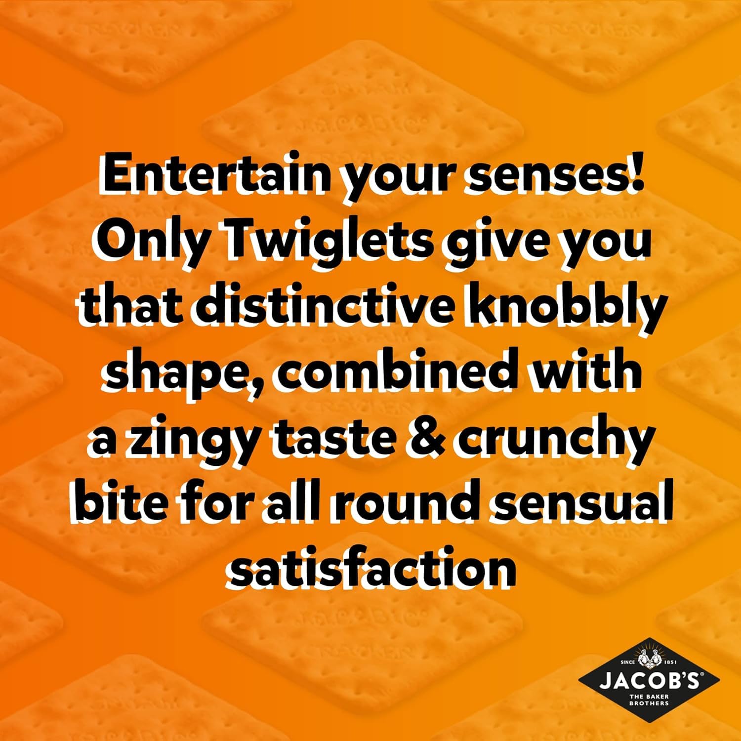 Jacob's Twiglets Original Crunchy Wheat Snacks - 6 Pack (150g Each) | Baked Whole Wheat Biscuit Sticks | Perfect for Parties, Movie Nights & Healthy Snacking