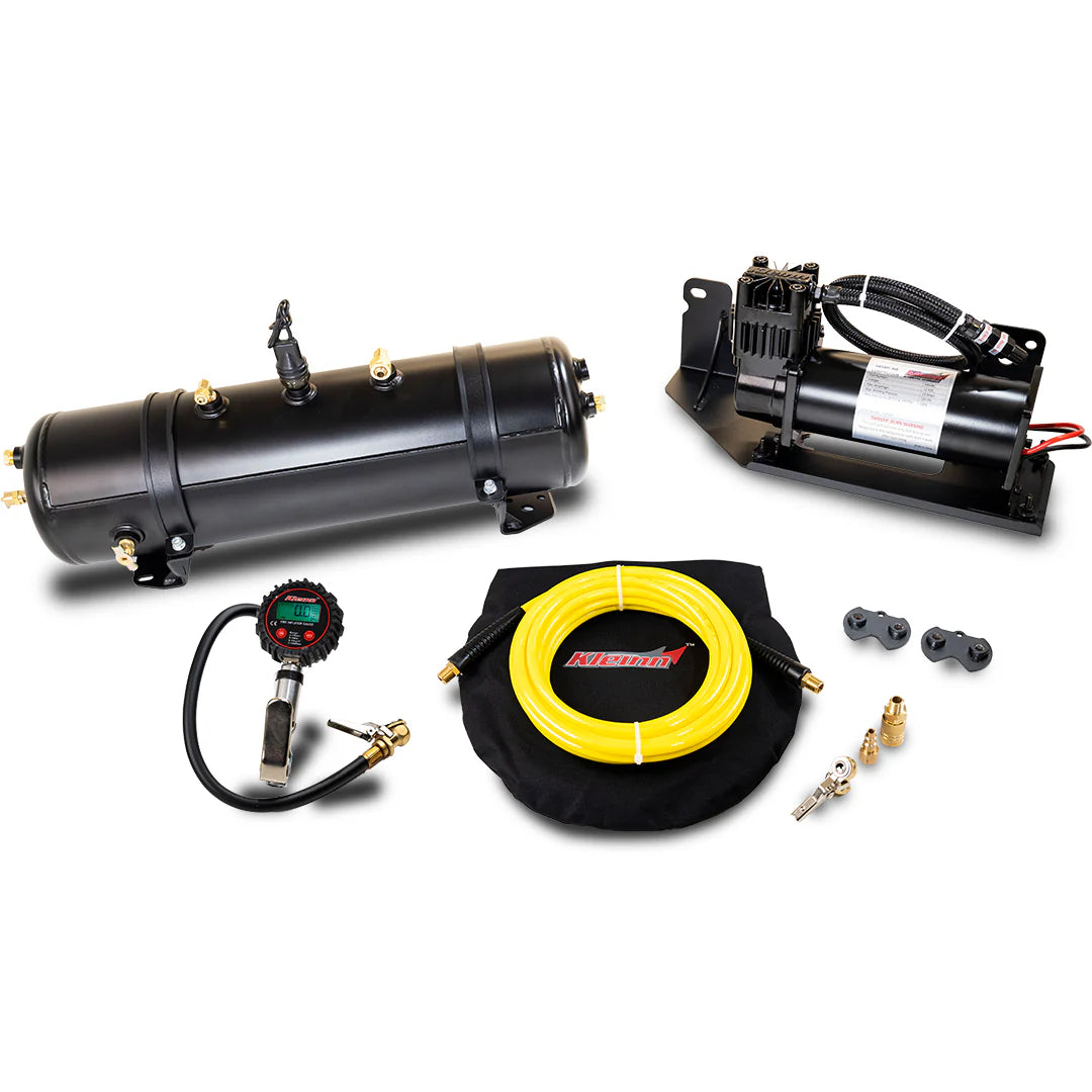 2017-2024 Ford Raptor Supercrew Direct Fit Train Horn & Onboard Air System Kit - Loud Truck Air Horn for Off-Roading, Towing & Emergency Alerts