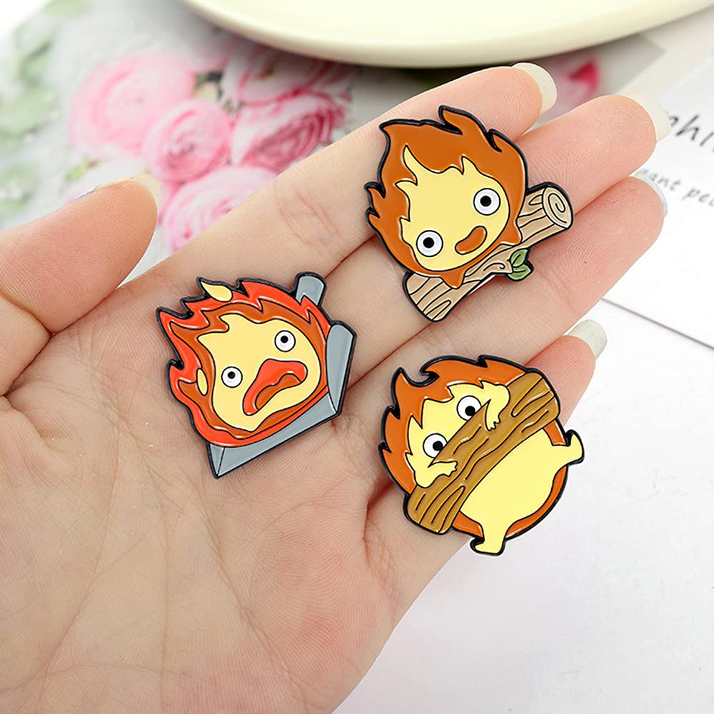Anime Enamel Pins Set - Cute Cartoon Brooches for Backpacks & Jackets | Cosplay & Gifts